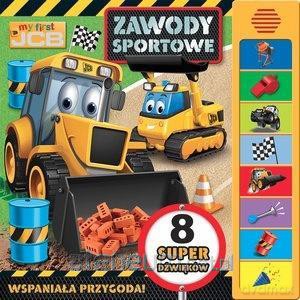 Książeczka dźwiękowa. My first JCB Zawody sportowe [KSIĄŻKA]