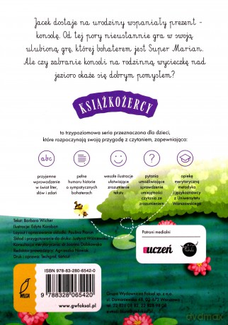 Książkożercy. Super Marian nad jeziorem (poziom 1) [KSIĄŻKA]