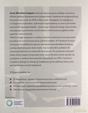 Leksykon formacji świecowych - Jerzy Lempart, Grzegorz Zalewski [KSIĄŻKA]