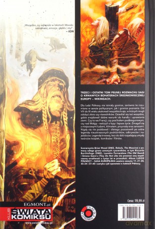 Ludzie Północy (Tom 3) Saga europejska - Brian Wood, Leonardo Fernandez, Riccardo Burchielli, Simon Gane [KOMIKS]