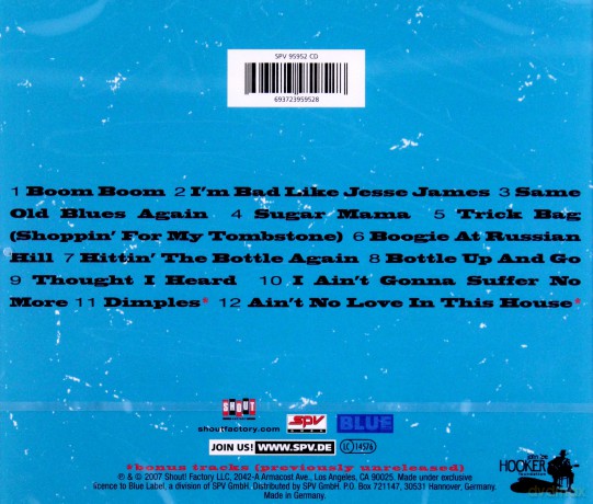 John Lee Hooker: Boom Boom [CD]