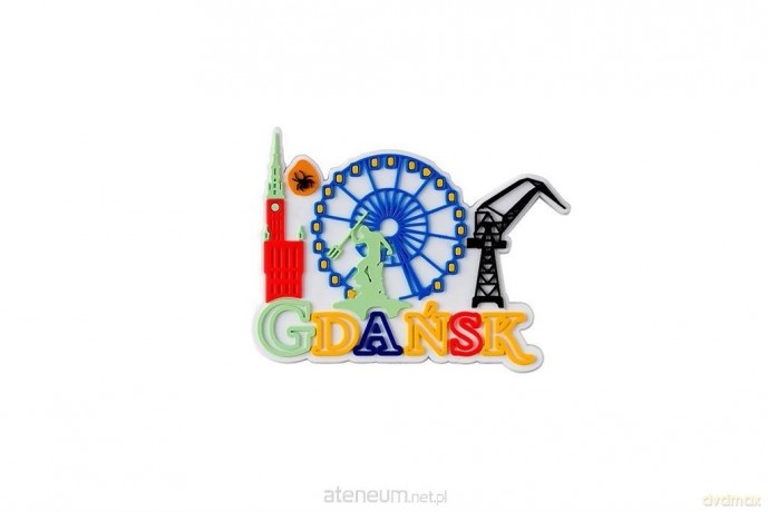 Magnes gumowy - Gdańsk symbole