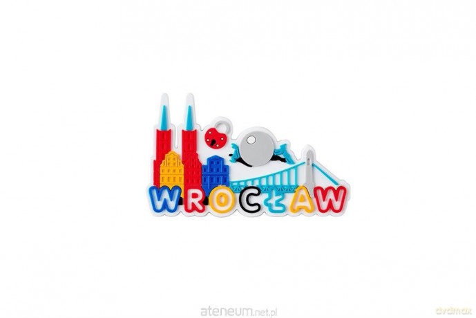 Magnes gumowy - Wrocław symbole