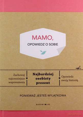 Mamo, opowiedz o sobie - Elma van Vliet, Anna Mitrzyk [KSIĄŻKA]