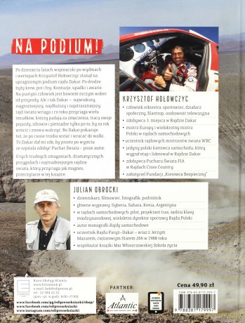 Na podium. Piekło Dakaru - Krzysztof Hołowczyc, Julian Obrocki [KSIĄŻKA]