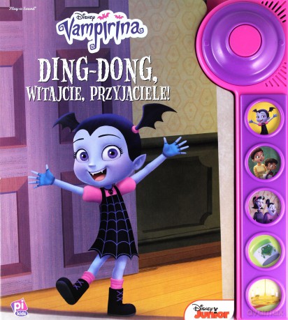 Play-a-Song. Disney Vampirina. Ding-Dong, witajcie [KSIĄŻKA]