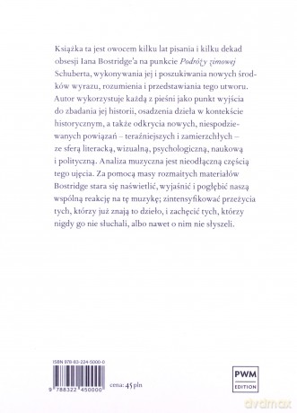 Podróż zimowa. Anatomia obsesji - Ian Bostridge [KSIĄŻKA]