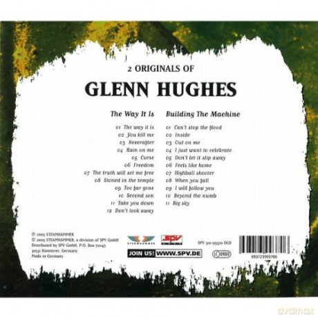 Glenn Hughes: The Way It/Building [2CD]
