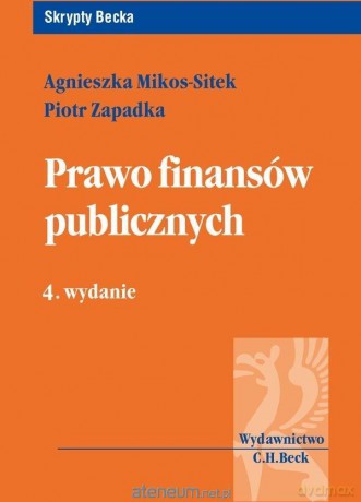 Prawo finansów publicznych [KSIĄŻKA]