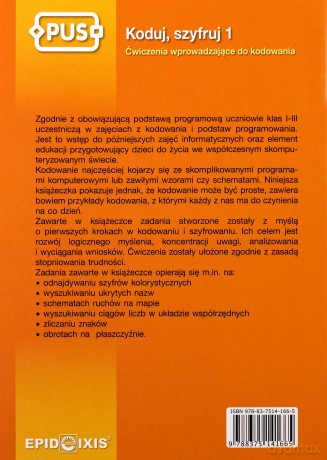 PUS Koduj, szyfruj 1 - Agata Indrychowska [KSIĄŻKA]
