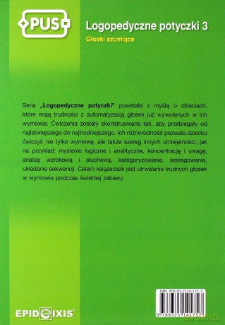 PUS Logopedyczne potyczki 3 Głoski szumiące - Magdalena Rybka [KSIĄŻKA]