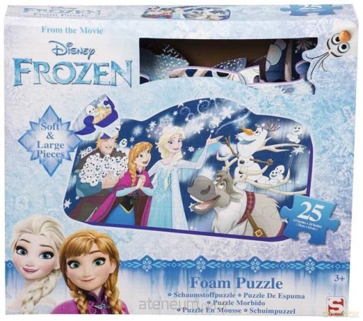 Puzzle piankowe - Frozen [PUZZLE]