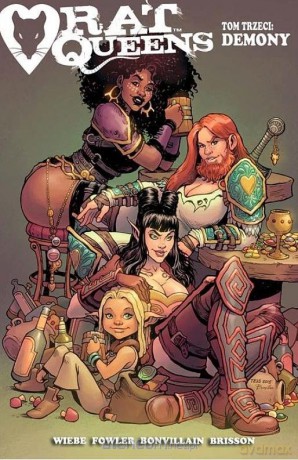Rat Queens (Tom 3) Demony - Wiebe J. Kurtis [KOMIKS]