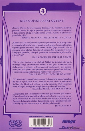 Rat Queens (Tom 4) Najwyższe fantazje - Wiebe J. Kurtis [KOMIKS]