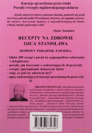 Recepty na zdrowie o.Stanisława - Zbigniew Przybylak [KSIĄŻKA]