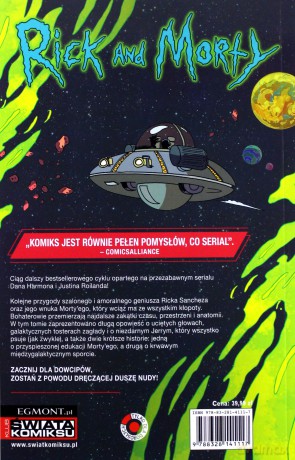Rick i Morty (Tom 3) - CJ Cannon, Marc Ellerby, Tom Fowler [KOMIKS]