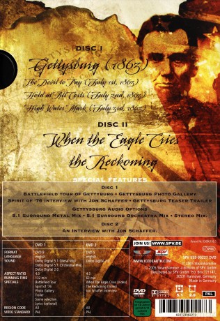Iced Earth: Gettysburg [2DVD]