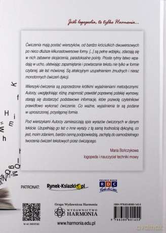 Rymowane ćwiczenia wyrazistości mowy - Elżbieta Szwajkowska, Witold Szwajkowska [KSIĄŻKA]