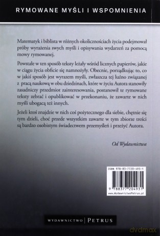 Rymowane myśli i wspomnienia - ks. Tomasz Jelonek [KSIĄŻKA]