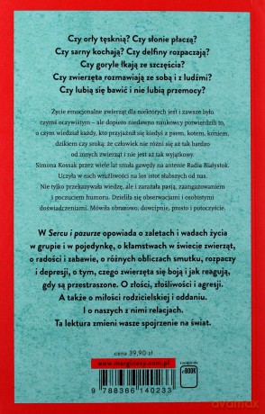 Serce i pazur. Opowieści o uczuciach zwierząt - Simona Kossak [KSIĄŻKA]