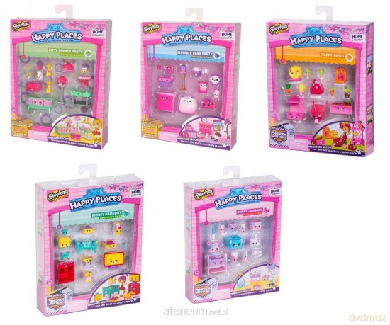 Shopkins HappyPlaces S2 Zestaw dekoratora, mix [FIGURKA]