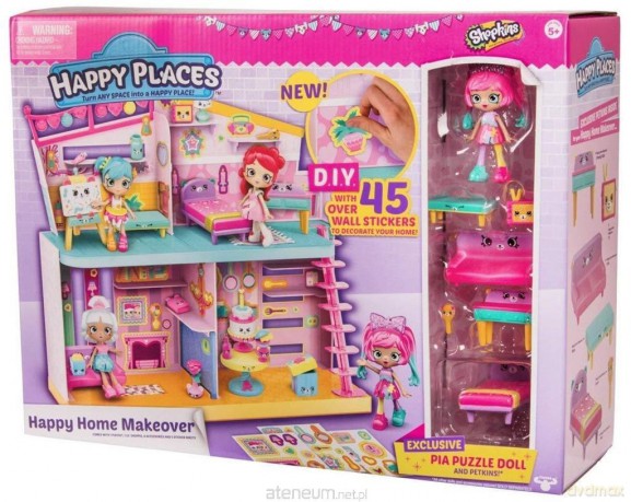 Shopkins HappyPlaces zestaw Happy home [FIGURKA]