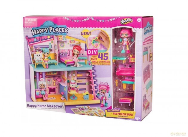 Shopkins HappyPlaces zestaw Happy home [FIGURKA]