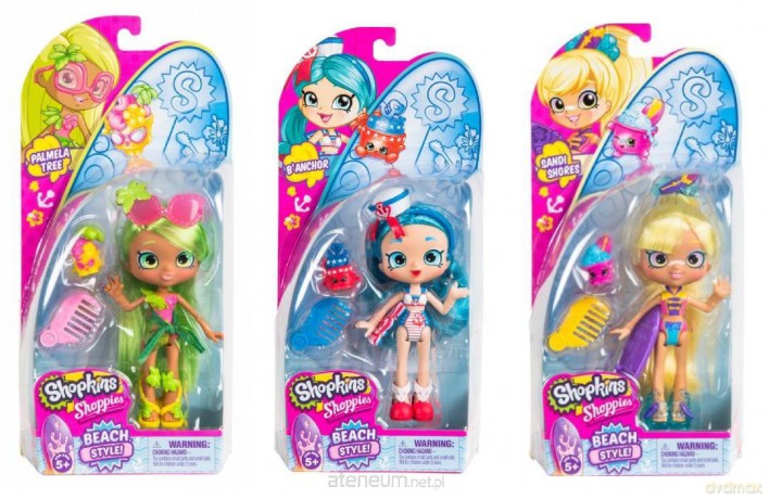 Shopkins Shoppies W2 Laleczka Beach Style mix [FIGURKA]