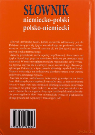 Słownik niem-pol, pol-niem z gramatyką [KSIĄŻKA]