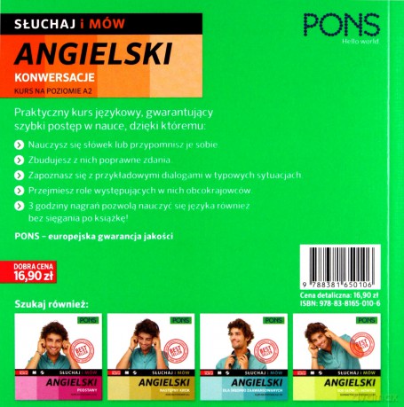 Słuchaj i mów. Angielski. Konwersacje [KSIĄŻKA]
