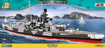 Small Army niemiecki pancernik Battleship Tirpitz [KLOCKI]