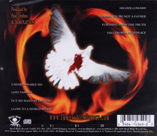 Immolation: Close To A World Below [CD]