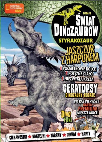 Świat Dinozaurów (Tom 8) Styrakozaur [KSIĄŻKA]