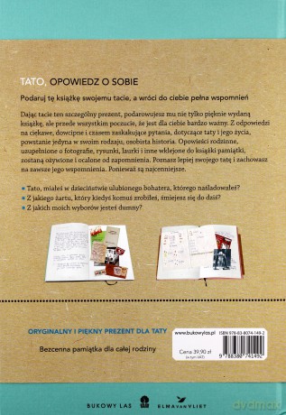 Tato, opowiedz o sobie - Elma van Vliet, Anna Mitrzyk [KSIĄŻKA]