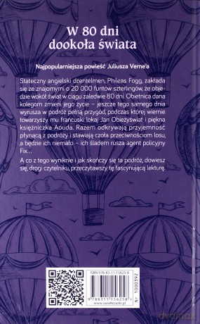 W 80 dni dookoła świata - Juliusz Verne [KSIĄŻKA]