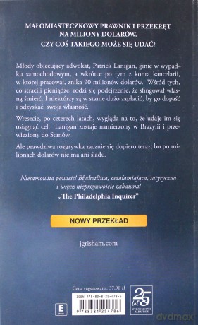 Wspólnik - John Grisham [KSIĄŻKA]