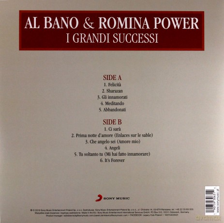 Al Bano & Romina Power: I Grandi Successi [Winyl]