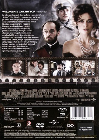 Anna Karenina (Kolekcja Black & White) [DVD]