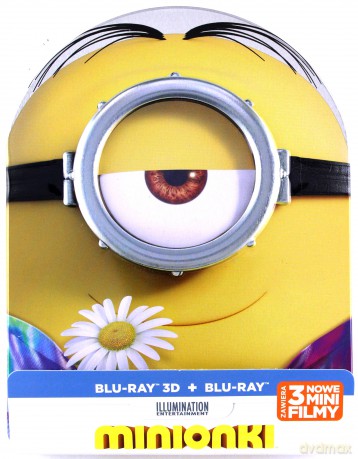 Minionki (steelbook) [Blu-Ray 3D]+[Blu-Ray]