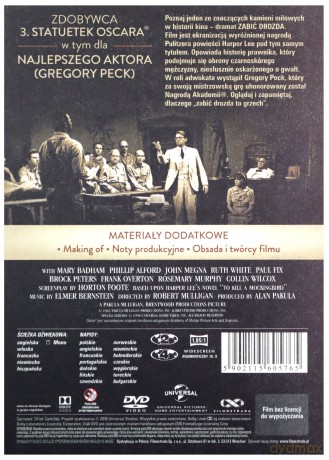 Zabić drozda [DVD]
