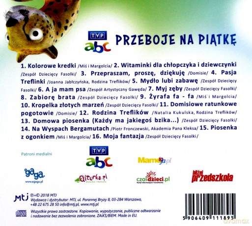 TVP ABC: Przeboje na piątkę [CD]