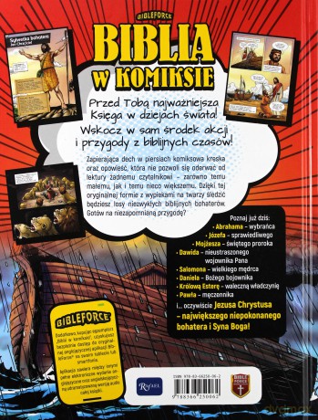 Biblia w komiksie. Opowieść o Bogu i wielkich bohaterach [KOMIKS]