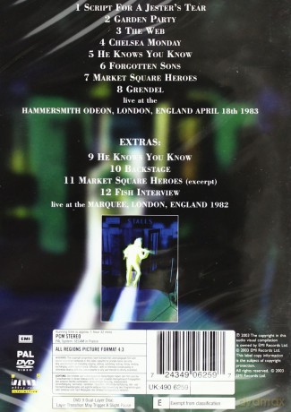 Marillion: Recital of the Script [DVD]
