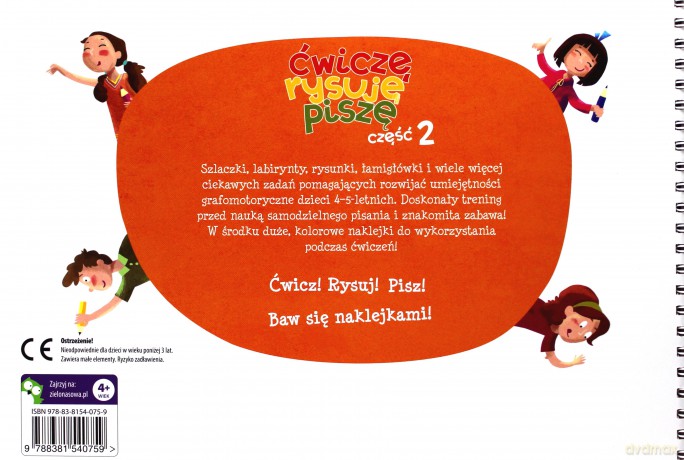 Ćwiczę rysuję piszę część 2 [KSIĄŻKA]