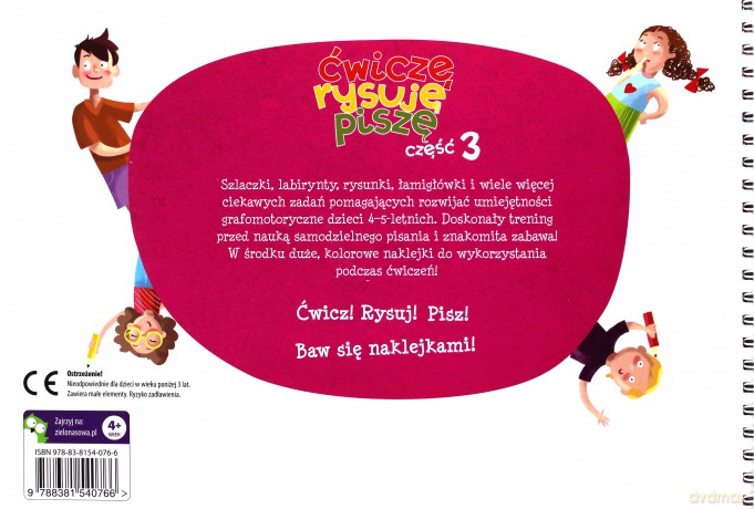 Ćwiczę rysuję piszę część 3 [KSIĄŻKA]