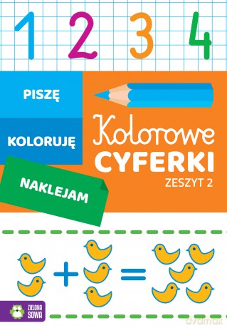 Kolorowe cyferki zeszyt 2 - Katarzyna Malinowska [KSIĄŻKA]