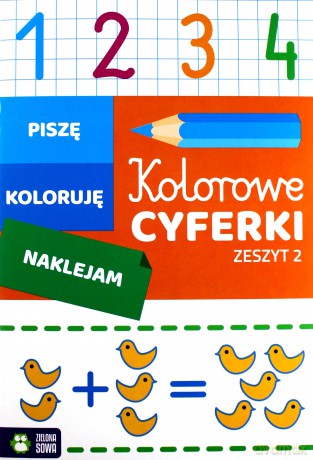 Kolorowe cyferki zeszyt 2 - Katarzyna Malinowska [KSIĄŻKA]