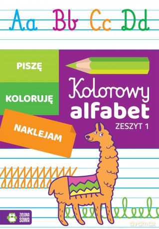 Kolorowy alfabet zeszyt 1 - Katarzyna Malinowska [KSIĄŻKA]