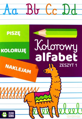 Kolorowy alfabet zeszyt 1 - Katarzyna Malinowska [KSIĄŻKA]