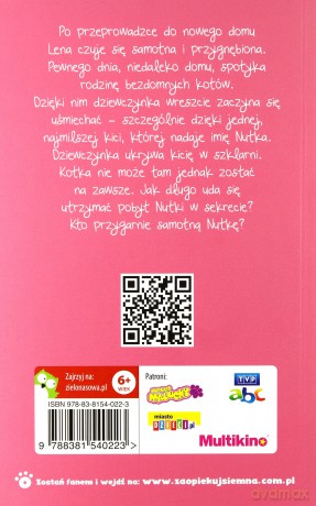 Kto przygarnie Nutkę. Zaopiekuj się mną - Holly Webb [KSIĄŻKA]